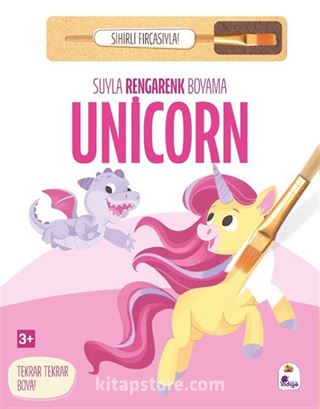 Suyla Rengarenk Boyama / Unicorn (Sihirli Fırçasıyla)