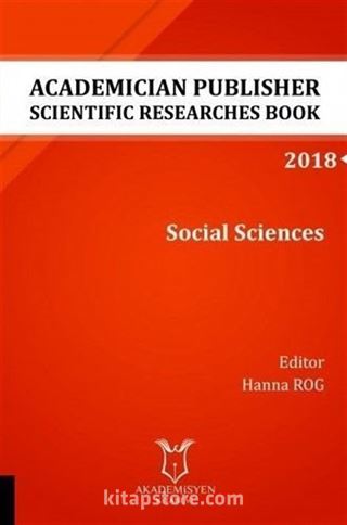 Academician Publisher Scientific Researches Book: Social Sciences 2018