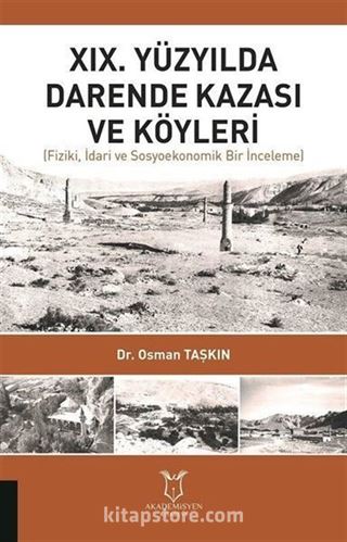 19. Yüzyılda Darende Kazası ve Köyleri