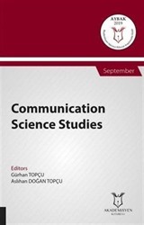 Communication Science Studies (AYBAK 2019 Eylül)