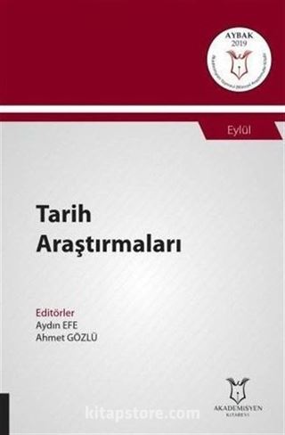 Tarih Araştırmaları (AYBAK 2019 Eylül)