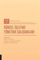 Güncel İşletme Yönetimi Çalışmaları (AYBAK 2021 Eylül)