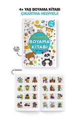 Çıkartmalı Boyama Kitabı (4 Yaş +)
