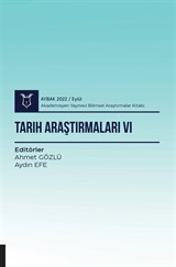 Tarih Araştırmaları VI - Aybak 2022 Eylül