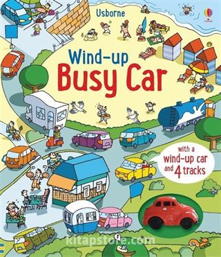 USB - Wind-Up Busy Car