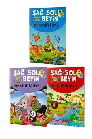 Sağ ve Sol Beyin Etkinlikleri Seti (4+Yaş)
