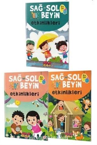 Sağ ve Sol Beyin Etkinlikleri Seti (5+Yaş)