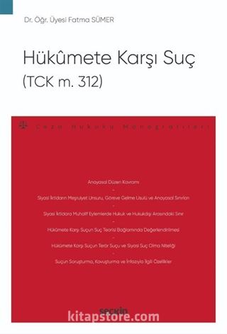 Hükumete Karşı Suç (TCK m. 312)