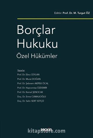 Borçlar Hukuku Özel Hükümler