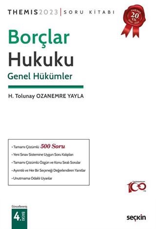 THEMIS - Borçlar Hukuku Genel Hükümler Soru Kitabı