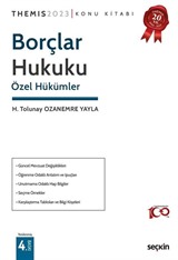 THEMIS - Borçlar Hukuku - Özel Hükümler