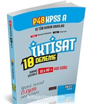 P48 KPSS A Grubu İktisat 10 Deneme