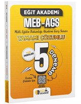 MEB-AGS Tamamı Çözümlü 5 Deneme