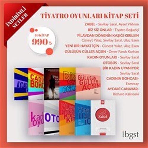 Tiyatro Oyunları Kitap Seti (10 Kitap Takım)