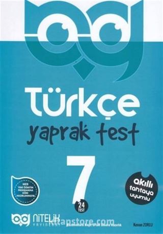 7. Sınıf Türkçe 24 Yaprak Test