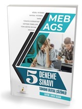 MEB - AGS Hazırlık 5 Deneme Sınavı Tamamı Dijital Çözümlü