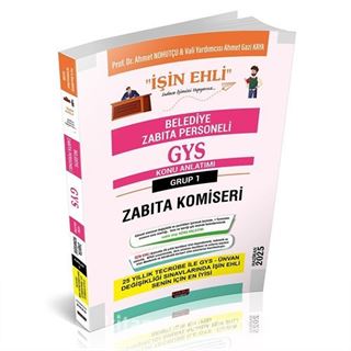 GYS Belediye Zabıta Personeli Konu Anlatımı Grup 1 Zabıta Komiseri