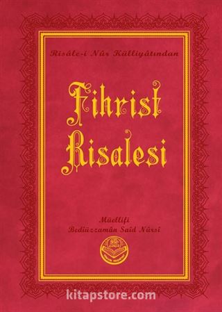 Fihrist Risalesi (Büyük Boy)