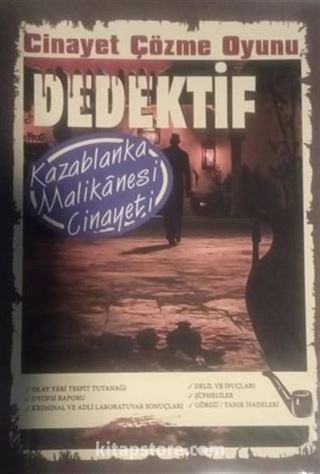 Cinayet Çözme Oyunu Dedektif - Kazablanka Malikanesi Cinayeti
