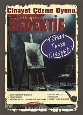 Cinayet Çözme Oyunu Dedektif - Yanan Tuval Cinayeti