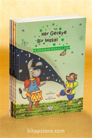 Her Geceye Bir Masal (4 Kitaplık Masal Seti)