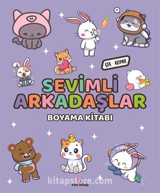 Sevimli Arkadaşlar Boyama Kitabı