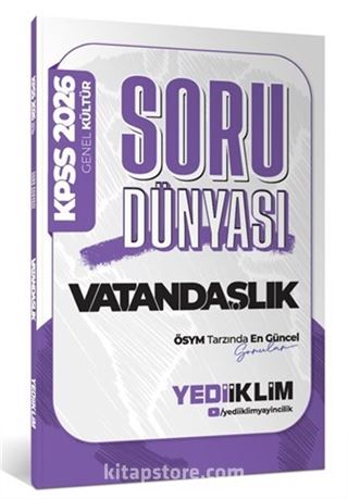 2026 KPSS Genel Kültür Vatandaşlık Soru Dünyası