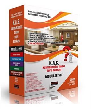 KAS Kaymakamlık Sınavı Test Soru Bankası Modüler