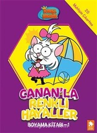 Kral Şakir / Canan'la Renkli Hayaller Boyama Kitabı 1