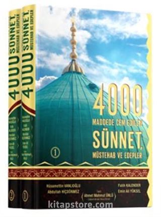 4000 Sünnet Müstehab ve Edepler (2 Cilt Takım)