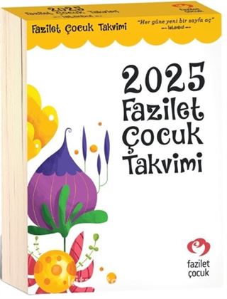 2025 Fazilet Çocuk Takvimi
