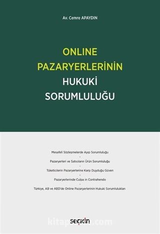 Online Pazaryerlerinin Hukuki Sorumluluğu