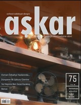 Aşkar Serbest Edebiyat Dergisi Sayı:75 Temmuz-Ağustos-Eylül 2025