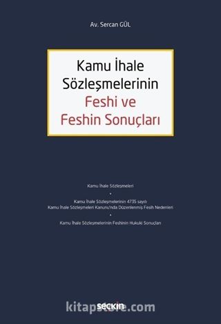 Kamu İhale Sözleşmelerinin Feshi ve Feshin Sonuçları
