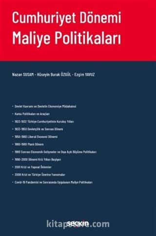 Cumhuriyet Dönemi Maliye Politikaları