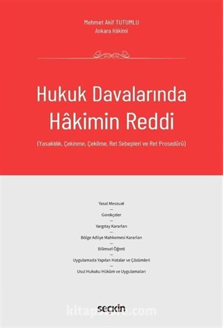 Hukuk Davalarında Hakimin Reddi