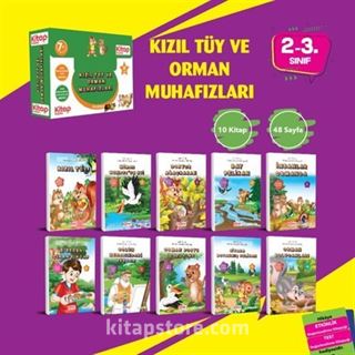 Kızıl Tüy ve Orman Muhafızları (10 Kitap - Etkinlik Testi - Değerlendirme Testi)
