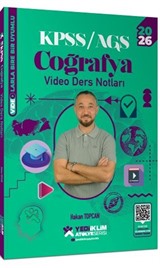 2026 KPSS AGS Atölye Serisi Genel Kültür Coğrafya Video Ders Notları