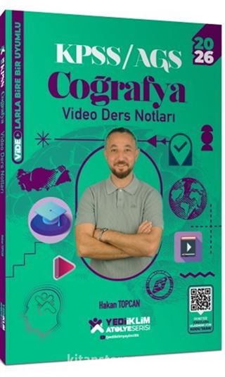 2026 KPSS AGS Atölye Serisi Genel Kültür Coğrafya Video Ders Notları