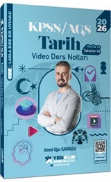2026 KPSS AGS Atölye Serisi Genel Kültür Tarih Video Ders Notları