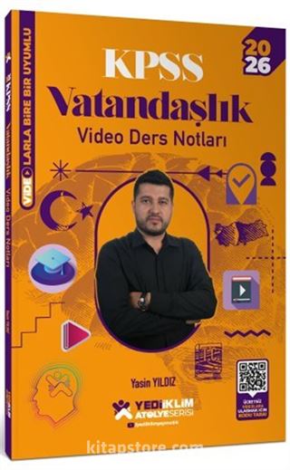 2026 KPSS Atölye Serisi Genel Kültür Vatandaşlık Video Ders Notları