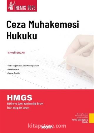 THEMIS  Ceza Muhakemesi Hukuku Konu Kitabı