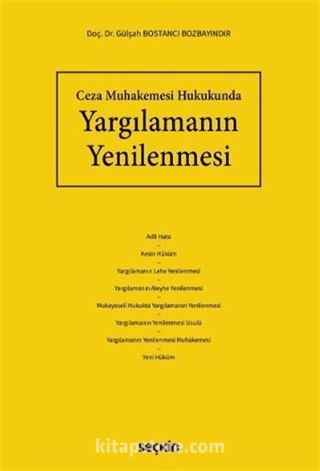 Yargılamanın Yenilenmesi
