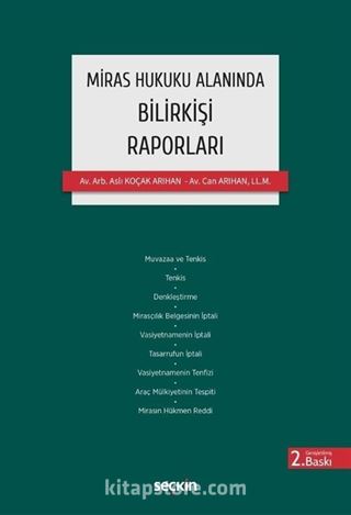 Miras Hukuku Alanında Bilirkişi Raporları