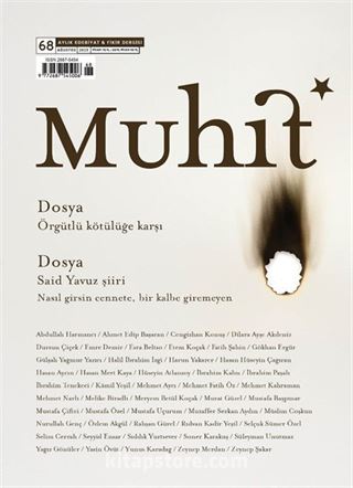 Muhit Dergi Aylık Edebiyat Dergisi Sayı:68 Ağustos 2025