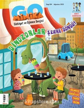 minikaGO Aylık Çocuk Dergisi Sayı:104 Ağustos 2025