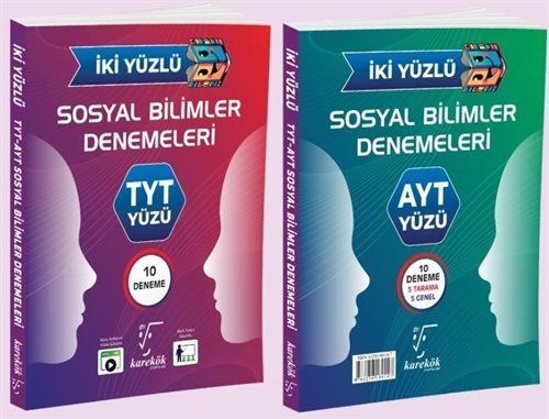 İki Yüzlü TYT AYT Sosyal Bilimler Denemeleri