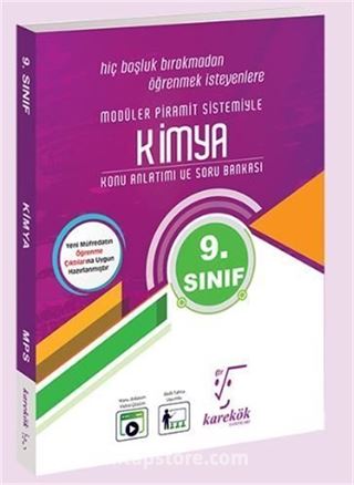 9. Sınıf Kimya MPS (Modüler Piramit Sistemi)
