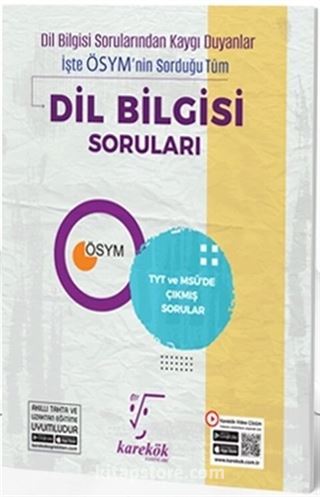 TYT ve MSÜ Dil Bilgisi Çıkmış Sorular