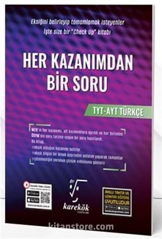 TYT - AYT Türkçe Her Kazanımdan Bir Soru